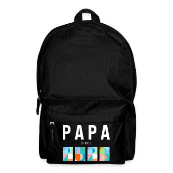 Papa since 2026 - Rucksack - Schwarz - Vorne