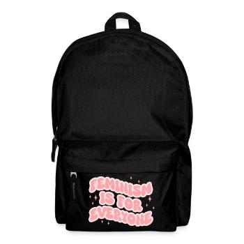 Le féminisme est pour tout le monde - Sac à dos - noir - Devant