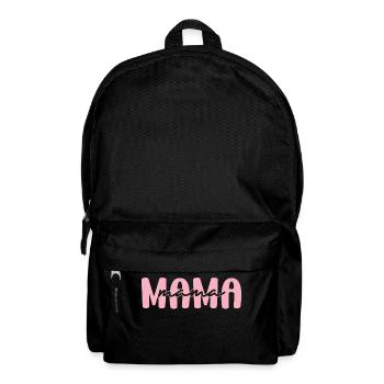 Lettrage Mama Rose - Sac à dos - noir - Devant