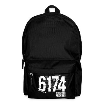 6174 Kaprekar Konstante Glitch Mathematik - Rucksack - Schwarz - Vorne