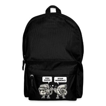 Auto You Suck Stop Whining Tuning Car Mechanic - Backpack - black - Front