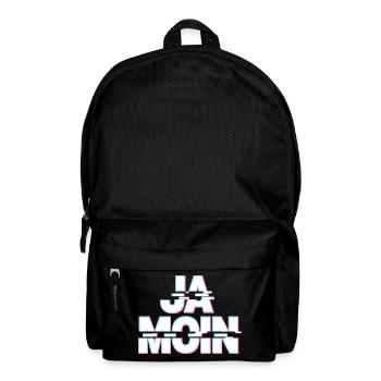 Ja Moin Norddeutschland Hamburg Gamer Meme Moin - Backpack - black - Front