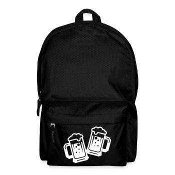 Bier Prost Symbol - Rucksack - Schwarz - Vorne