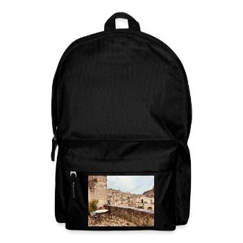 Terraced view of the old town - Backpack - black - Front