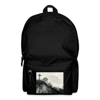 Stone Hill avec croix - Sac à dos - noir - Devant