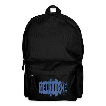 Melbourne Skyline Design Blue - Sac à dos - noir - Devant
