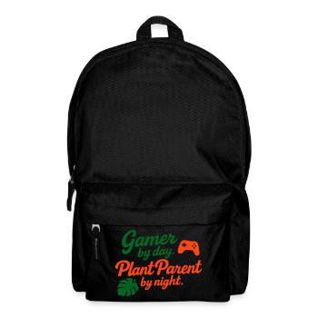 Chemise Gamer de jour Plante Parent de nuit - Sac à dos - noir - Devant
