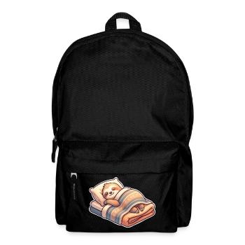 Faultier - Rucksack - Schwarz - Vorne