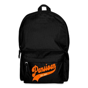 Niederländische Rentenleistung 2027 - Rucksack - Schwarz - Vorne