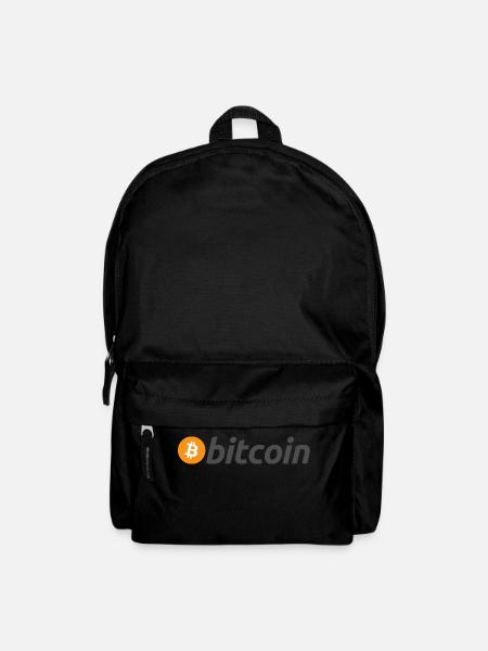 Bitcoin Logo B-Bitcoin official offiziell - Rucksack - Schwarz