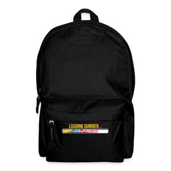 Sommer Ladebalken - Rucksack - Schwarz - Vorne
