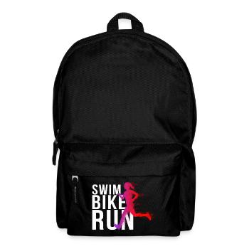 Triathlon - Swim Bike Run Woman - Backpack - black - Front