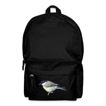 Grand oiseau - Sac à dos - noir - Devant
