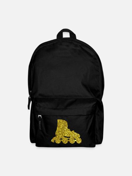Gold Inline Skate - Rucksack - Schwarz