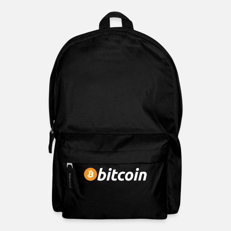 Bitcoin Shirt Bitcoin Logo - Rucksack - Schwarz