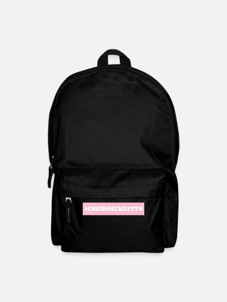 Cremeschnitte - Rucksack - Schwarz