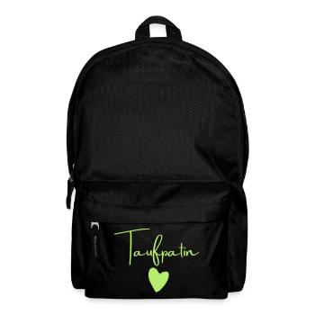 Taufpatin für Patentante - Rucksack - Schwarz - Vorne