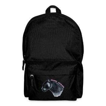 Jaguar noir - Sac à dos - noir - Devant