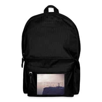 North Cape Norway. Nordkap Norwegen T-Shirt - Rucksack - Schwarz - Vorne
