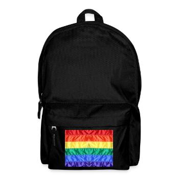 Rainbow Flag Gay Pride LGBT LGBTQ Pride - Backpack - black - Front