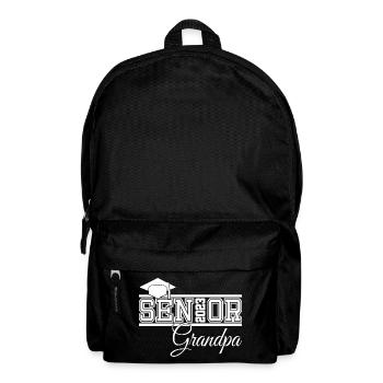 Senior 2023 Opa stolzer Opa von Absolventen - Rucksack - Schwarz - Vorne