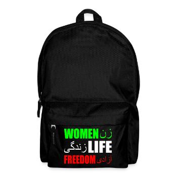 Women life freedom iran - Rucksack - Schwarz - Vorne