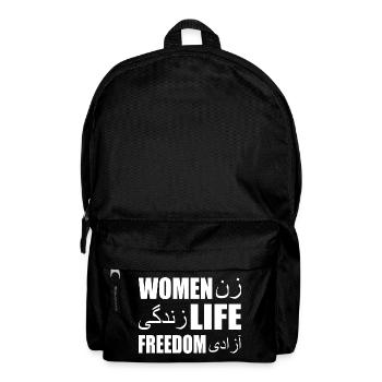Women life freedom iran - Rucksack - Schwarz - Vorne