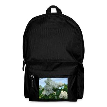 Lilas farci blanc - Sac à dos - noir - Devant