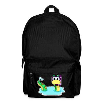 Schlange Taucher Schnorchel Tauchen - Rucksack - Schwarz - Vorne