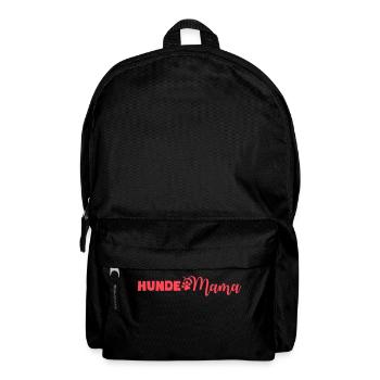 hunde mama - Rucksack - Schwarz - Vorne