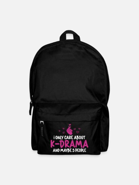 K-Drama Korea K-Pop Serien Design - Rucksack - Schwarz