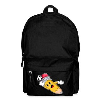 Pencil Soccer Player Soccer - Sac à dos - noir - Devant