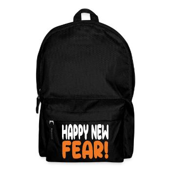 Happy New Fear! - Backpack - black - Front