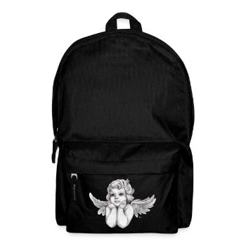 Little dreamy angel cherub - Backpack - black - Front