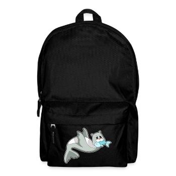 Seal Fish - Backpack - black - Front