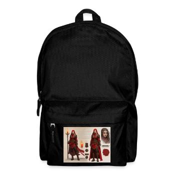 red hood girl - Backpack - black - Front