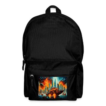 Nature's Fury #4 - Backpack - black - Front