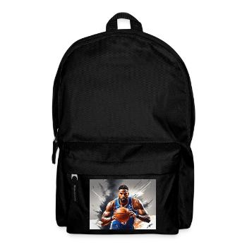 Basketball #1 - Backpack - black - Front
