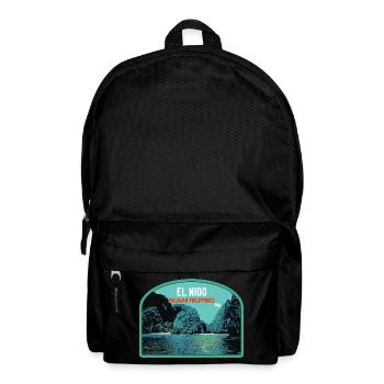 El Nido, Palawan, Philippinen, erstaunliche Klippen - Rucksack - Schwarz - Vorne