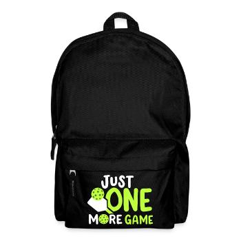 Pickleball-Spieler Paddleball - Rucksack - Schwarz - Vorne