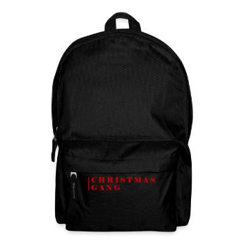 Weihnachten Christmas Gang Team - Rucksack - Schwarz - Vorne