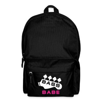 Bass Babe For Women Bass Players - Backpack - black - Front