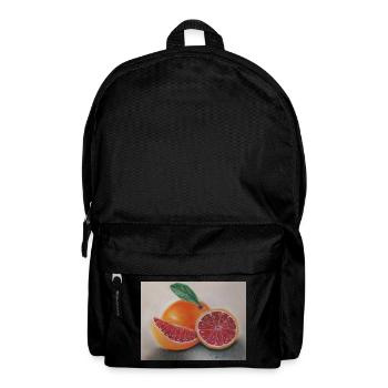 Blood Orange Illustration - Backpack - black - Front