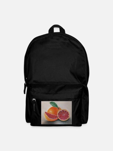 Blood Orange Illustration - Backpack - black