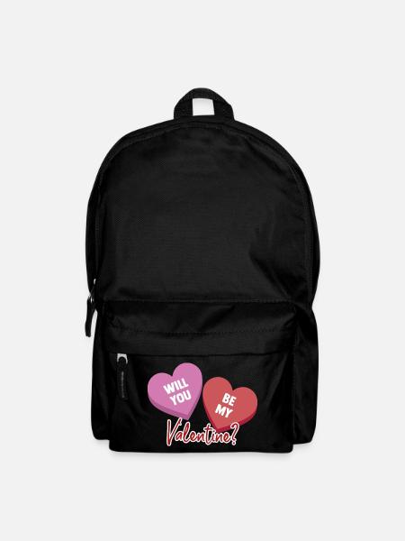 Will_You_Be_My_Valentine? - Rucksack - Schwarz