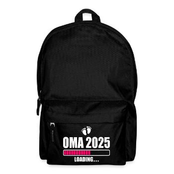 Oma 2025 - Rucksack - Schwarz - Vorne