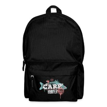 Carp Carp Hunter Fishing Angler Fish Graffiti - Backpack - black - Front