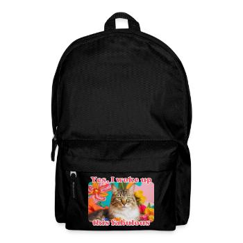 Fabulous Cat - Backpack - black - Front