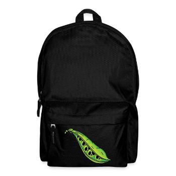 Crânes de petits pois - Sac à dos - noir - Devant