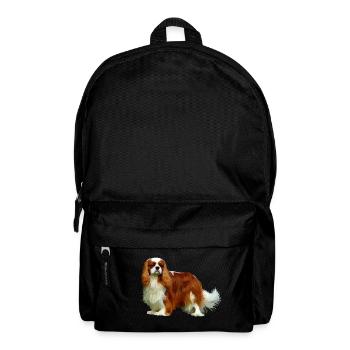 Cavalier King Charles Spaniel - Backpack - black - Front